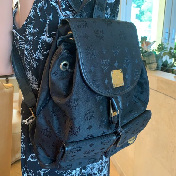 MCM Handbags - MCM Jacquard Backpack